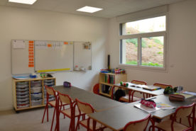 Salle de classe de l'IME SESSAD La Fleuriaye à Carquefou