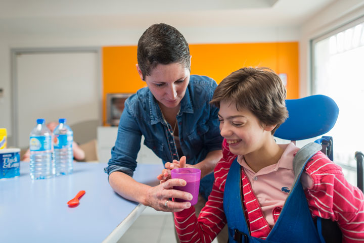 Accompagnement des jeunes à l'IEM de l'Estran à Saint-Nazaire