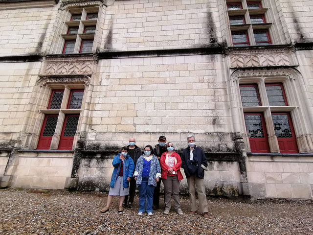 Visite du château de Goulaine pour les usagers de la Résidence Erdre et Cens